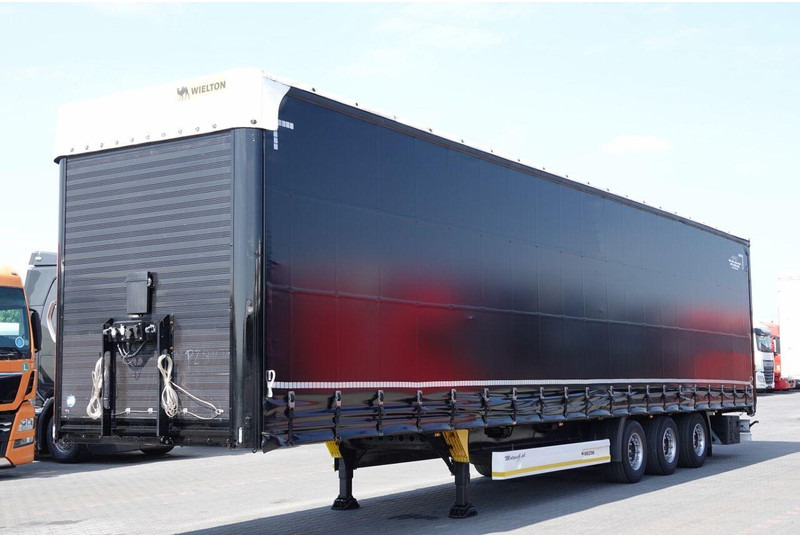 Wielton FIRANKA / MEGA / LOWDECK / OŚ PODNOSZONA / DACH PODNOSZONY / SAF - Semi-trailer dengan terpal samping: gambar 1 Wielton FIRANKA / MEGA / LOWDECK / OŚ PODNOSZONA / DACH PODNOSZONY / SAF - Semi-trailer dengan terpal samping: gambar 1