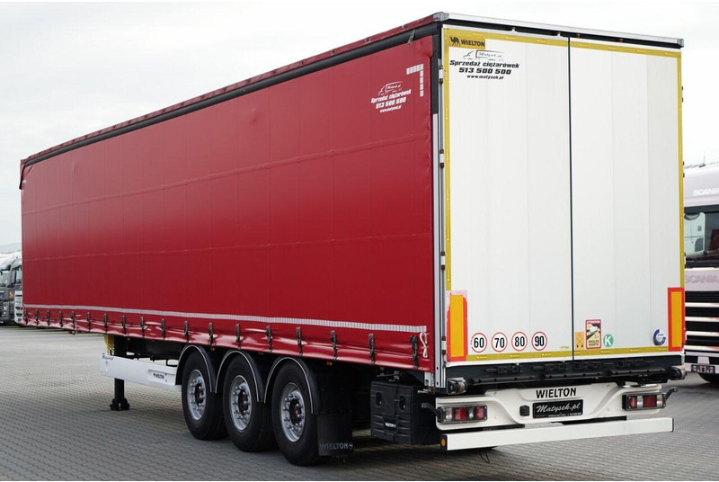 Wielton FIRANKA STANDARD / MULDA DO STALI - 9 M / OŚ PODNOSZONA / SAF / - Semi-trailer dengan terpal samping: gambar 4 Wielton FIRANKA STANDARD / MULDA DO STALI - 9 M / OŚ PODNOSZONA / SAF / - Semi-trailer dengan terpal samping: gambar 4