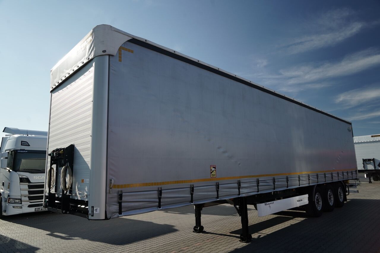 Wielton FIRANKA / STANDARD / OŚ PODNOSZONA / DACH PODNOSZONY / SAF - Semi-trailer dengan terpal samping: gambar 4 Wielton FIRANKA / STANDARD / OŚ PODNOSZONA / DACH PODNOSZONY / SAF - Semi-trailer dengan terpal samping: gambar 4