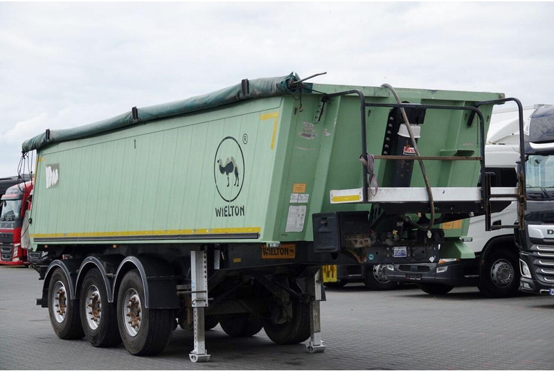 Wielton WYWROTKA 23 M3 / MULDA ALUMINIOWA / OŚ PODNOSZONA - Semi-trailer jungkit: gambar 1 Wielton WYWROTKA 23 M3 / MULDA ALUMINIOWA / OŚ PODNOSZONA - Semi-trailer jungkit: gambar 1