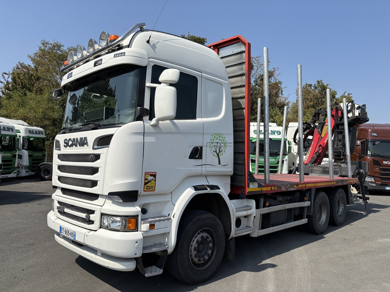 SCANIA R 580 CB6x4HHZ - Truk sasis: gambar 1 SCANIA R 580 CB6x4HHZ - Truk sasis: gambar 1