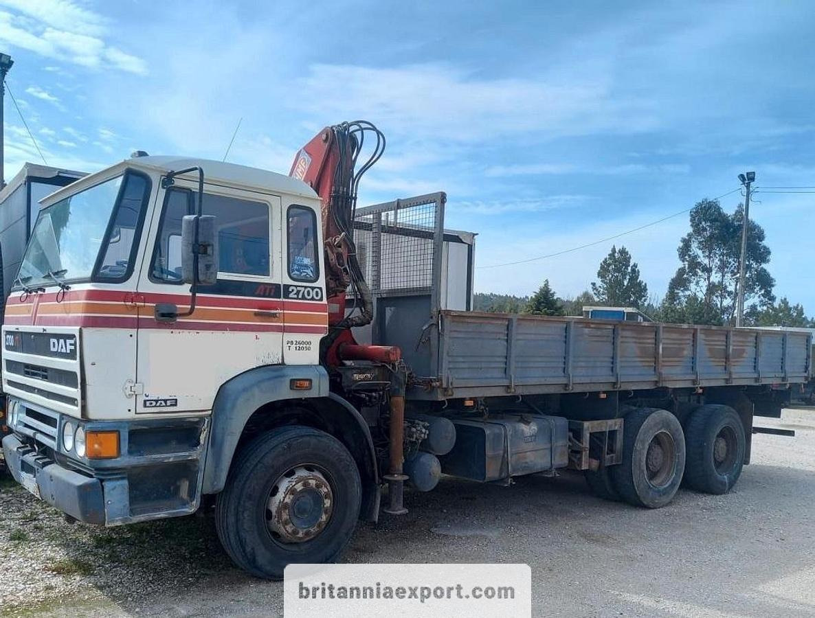 DAF 2700 ATI 6x4 26 Ton Sideways Tipper with HMF 820 Crane | Export Ready. - Truk jungkit: gambar 3 DAF 2700 ATI 6x4 26 Ton Sideways Tipper with HMF 820 Crane | Export Ready. - Truk jungkit: gambar 3