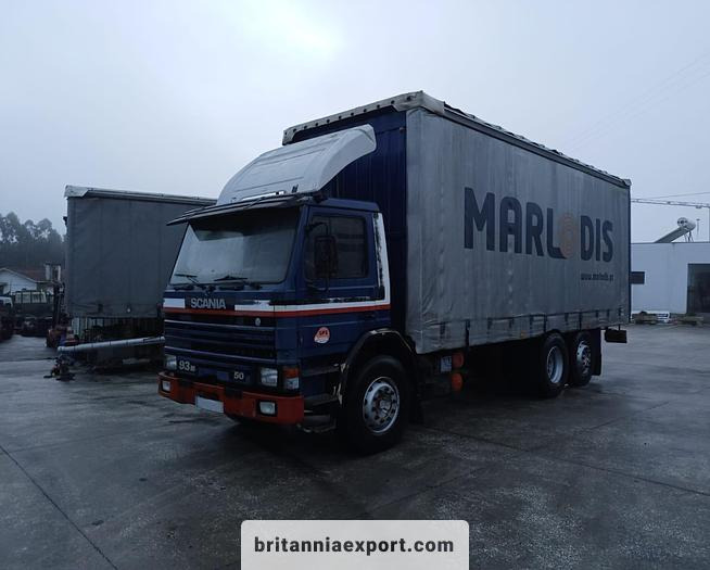 SCANIA P 93M 250 | 6X2 8 tyres | Manual injector pump | - Truk dengan terpal samping: gambar 1 SCANIA P 93M 250 | 6X2 8 tyres | Manual injector pump | - Truk dengan terpal samping: gambar 1