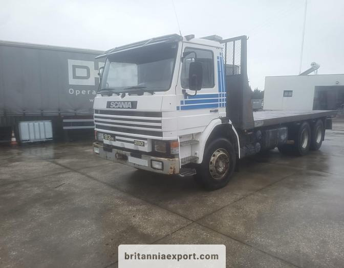SCANIA P93H 280 6x2 10 Tyres Flatbed Truck – 26 Ton | On springs - Truk flatbed: gambar 3 SCANIA P93H 280 6x2 10 Tyres Flatbed Truck – 26 Ton | On springs - Truk flatbed: gambar 3