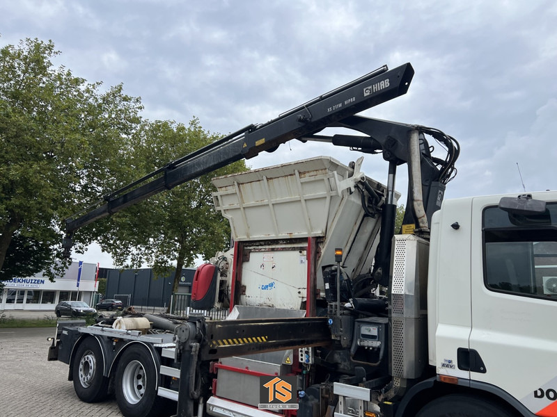 DAF FAN CF KRAN - PERS - VUILNIS - MULDE WAGEN - TOP. TRUCK - Truk pembawa sistem kabel, Truk derek: gambar 3 DAF FAN CF KRAN - PERS - VUILNIS - MULDE WAGEN - TOP. TRUCK - Truk pembawa sistem kabel, Truk derek: gambar 3