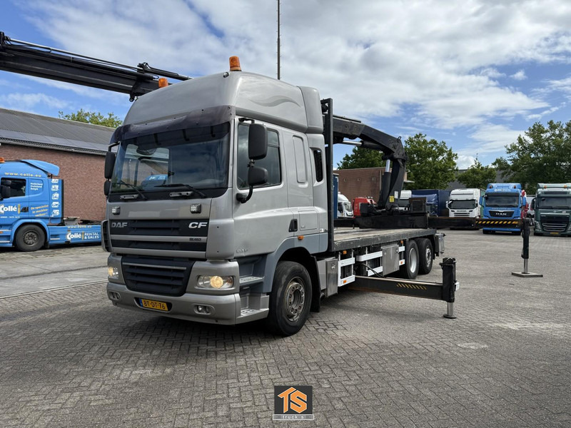 DAF FAN CF85 .460 - AUTOMATIC - EURO 5 - KRAN/CRANE HIAB 377 - Truk flatbed, Truk derek: gambar 4 DAF FAN CF85 .460 - AUTOMATIC - EURO 5 - KRAN/CRANE HIAB 377 - Truk flatbed, Truk derek: gambar 4
