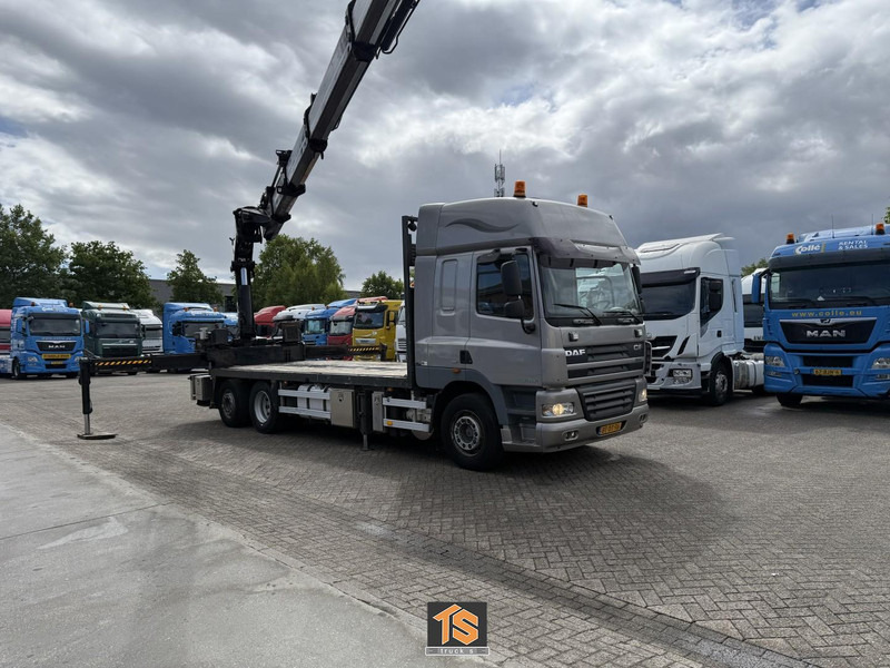 DAF FAN CF85 .460 - AUTOMATIC - EURO 5 - KRAN/CRANE HIAB 377 - Truk flatbed, Truk derek: gambar 3 DAF FAN CF85 .460 - AUTOMATIC - EURO 5 - KRAN/CRANE HIAB 377 - Truk flatbed, Truk derek: gambar 3