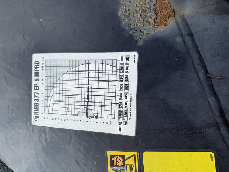 DAF FAN CF85 .460 - AUTOMATIC - EURO 5 - KRAN/CRANE HIAB 377 - Truk flatbed, Truk derek: gambar 5 DAF FAN CF85 .460 - AUTOMATIC - EURO 5 - KRAN/CRANE HIAB 377 - Truk flatbed, Truk derek: gambar 5