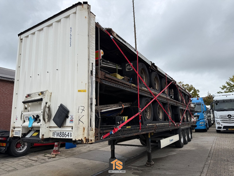 Krone KRONE SD BPW - STACK 5X - GARDINEN/CURTAIN - TOP! - Semi-trailer dengan terpal samping: gambar 1 Krone KRONE SD BPW - STACK 5X - GARDINEN/CURTAIN - TOP! - Semi-trailer dengan terpal samping: gambar 1
