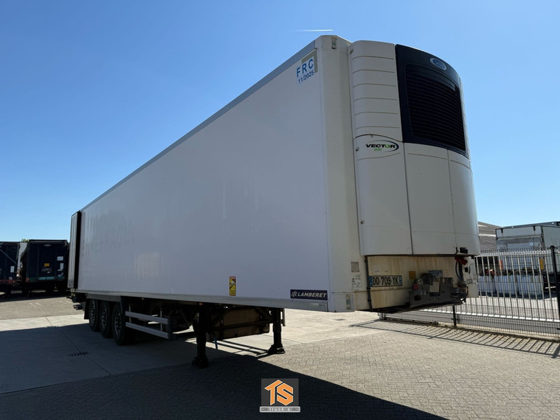 LAMBERET LVF S 3F KOELER/REEFER/KUHLKOFFER - CARRIER VECTOR 1550 - APK/TUV 01/2026 - TOP! - Semi-trailer berpendingin: gambar 1 LAMBERET LVF S 3F KOELER/REEFER/KUHLKOFFER - CARRIER VECTOR 1550 - APK/TUV 01/2026 - TOP! - Semi-trailer berpendingin: gambar 1