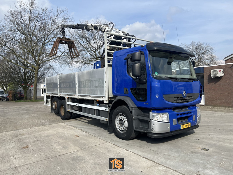 Renault PREMIUM LANDER 430.26 6X2 EL 2M ROLLKRAN - Kennis R16/7 - NL TOP TRUCK - Truk flatbed, Truk derek: gambar 2 Renault PREMIUM LANDER 430.26 6X2 EL 2M ROLLKRAN - Kennis R16/7 - NL TOP TRUCK - Truk flatbed, Truk derek: gambar 2