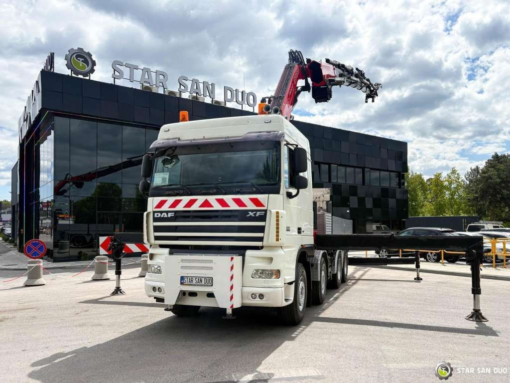 DAF XF 105.510 8x4 FASSI F800 XP Crane Fifth wheel - Truk derek: gambar 5 DAF XF 105.510 8x4 FASSI F800 XP Crane Fifth wheel - Truk derek: gambar 5