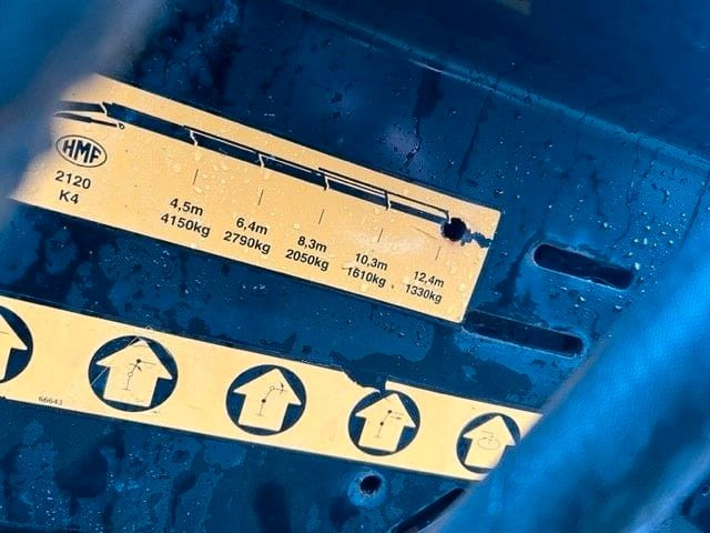 Derek pemuat HMF 2120 K4 2014 CRANE KRAN REMOTE CONTROL: gambar 6 Derek pemuat HMF 2120 K4 2014 CRANE KRAN REMOTE CONTROL: gambar 6
