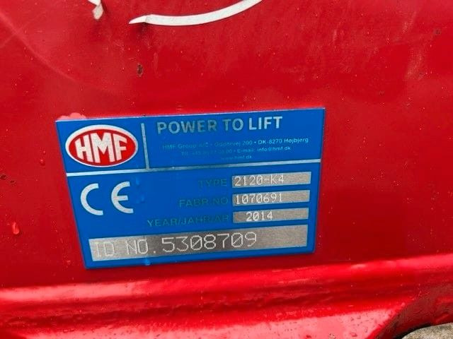 HMF 2120 K4 2014 CRANE KRAN REMOTE CONTROL - Derek pemuat: gambar 3 HMF 2120 K4 2014 CRANE KRAN REMOTE CONTROL - Derek pemuat: gambar 3