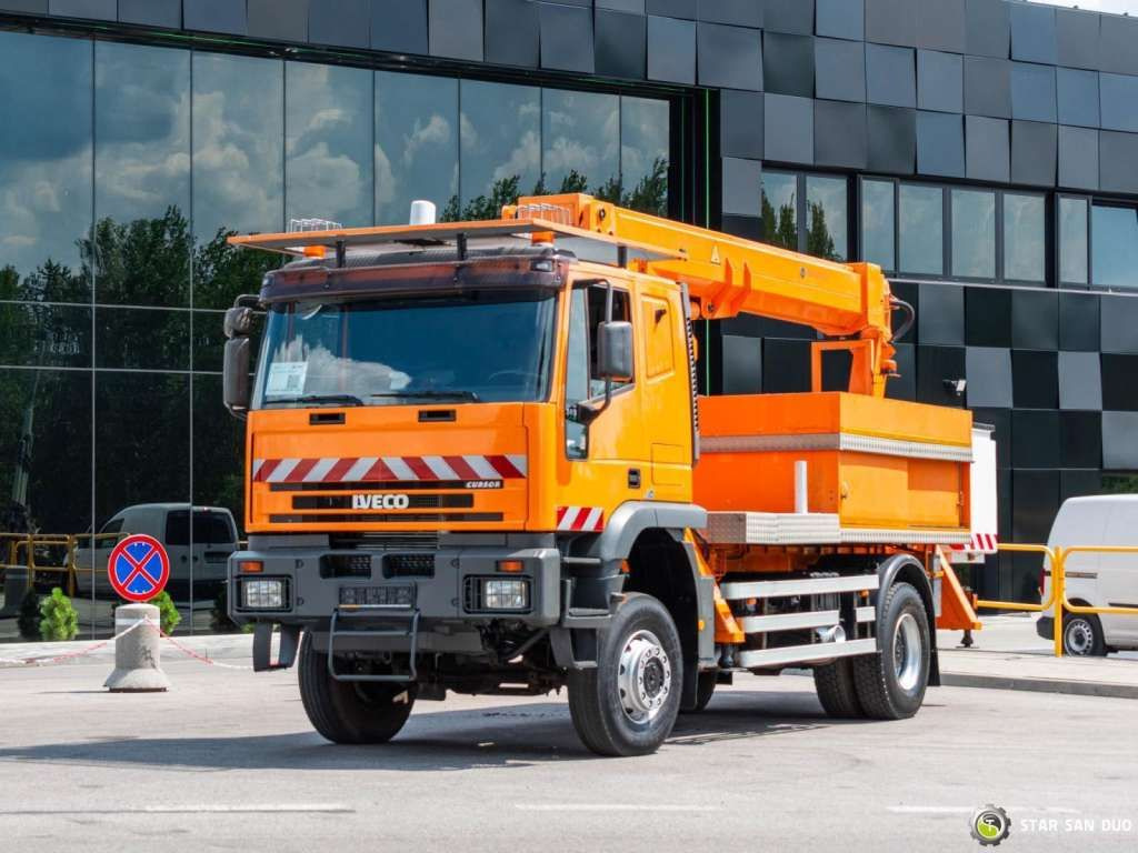Iveco CURSOR 240 4x4 RUTHMANN T225 22,5 Meters Lift - Platform udara yang dipasang di truk: gambar 2 Iveco CURSOR 240 4x4 RUTHMANN T225 22,5 Meters Lift - Platform udara yang dipasang di truk: gambar 2