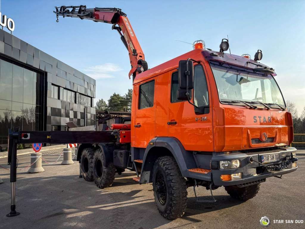 MAN STAR 266 MAN 6x6 PALFINGER PK 18001 Crane Kran - Truk derek: gambar 4 MAN STAR 266 MAN 6x6 PALFINGER PK 18001 Crane Kran - Truk derek: gambar 4