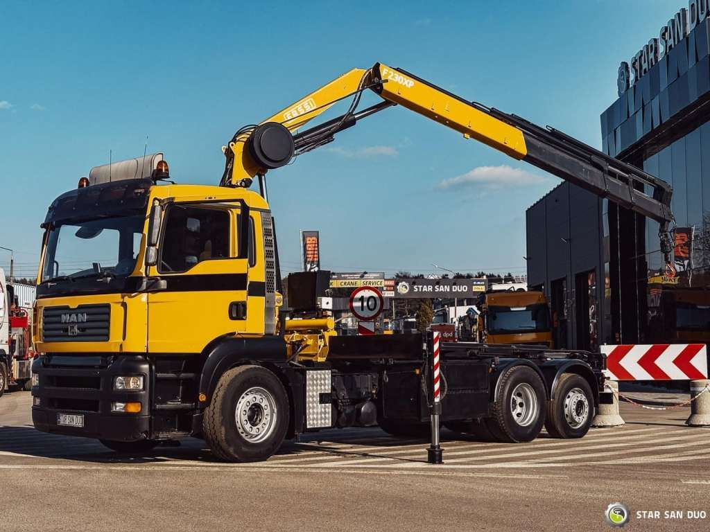Truk derek MAN  TGA 18.440 6x2 FASSI F 210 A.24  Crane Rotator: gambar 12