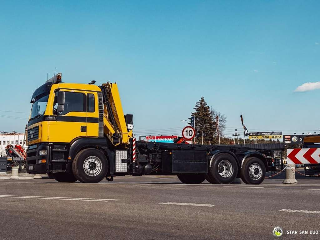 Truk derek MAN  TGA 18.440 6x2 FASSI F 210 A.24  Crane Rotator: gambar 13