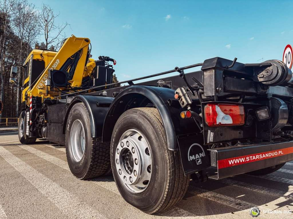 Truk derek MAN  TGA 18.440 6x2 FASSI F 210 A.24  Crane Rotator: gambar 28