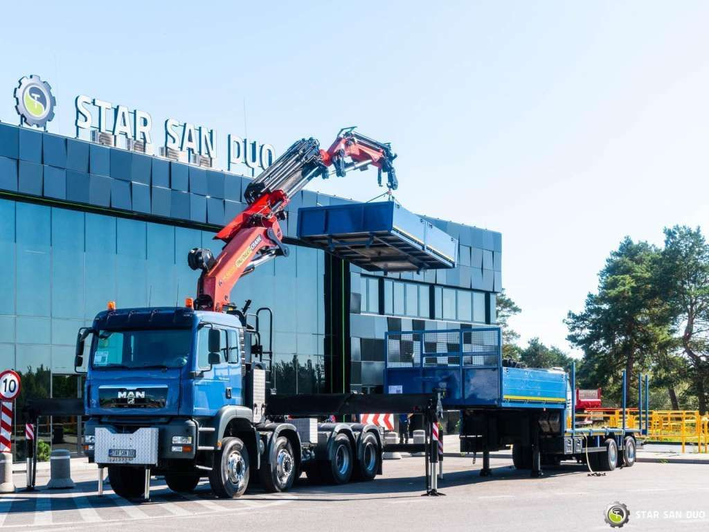 MAN TGA 35.440 8X6H PALFINGER 60002 Semi-trailer - Truk derek: gambar 1 MAN TGA 35.440 8X6H PALFINGER 60002 Semi-trailer - Truk derek: gambar 1