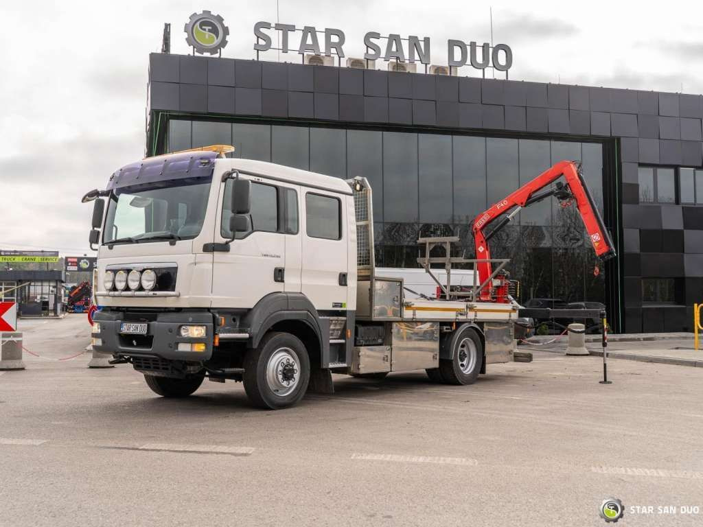MAN TGM 13.290 4x4 FASSI F40B22 Crane Camper DOKA - Truk derek: gambar 1 MAN TGM 13.290 4x4 FASSI F40B22 Crane Camper DOKA - Truk derek: gambar 1