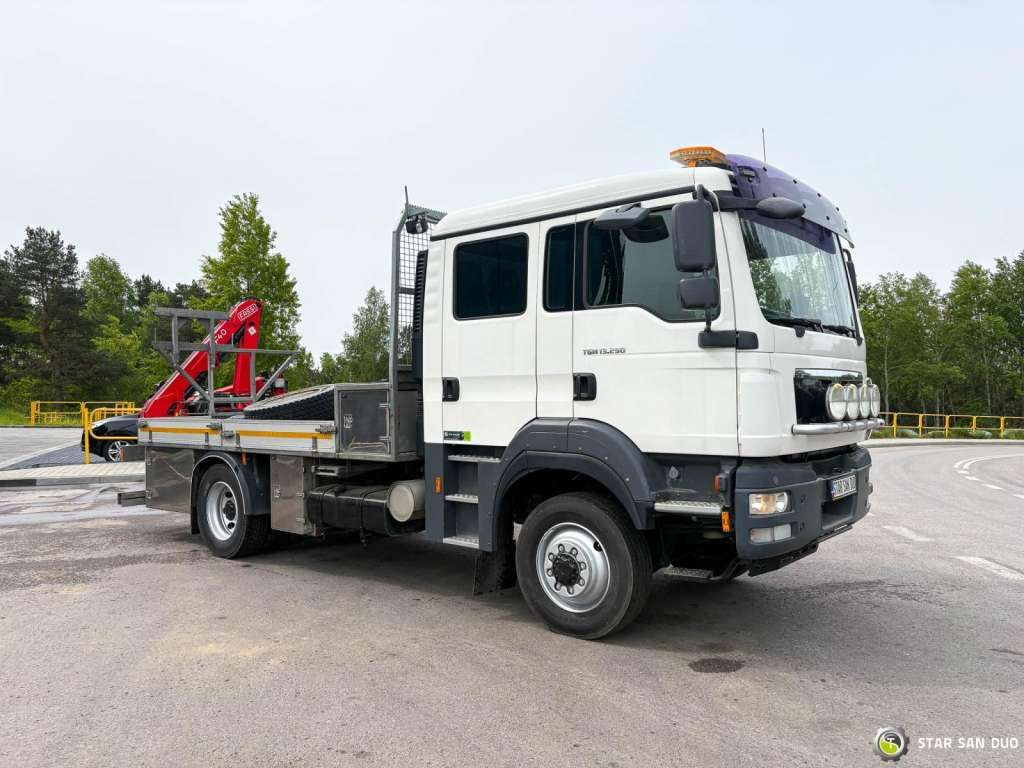 MAN TGM 13.290 4x4 FASSI F40B22 Crane Camper DOKA - Truk derek: gambar 3 MAN TGM 13.290 4x4 FASSI F40B22 Crane Camper DOKA - Truk derek: gambar 3