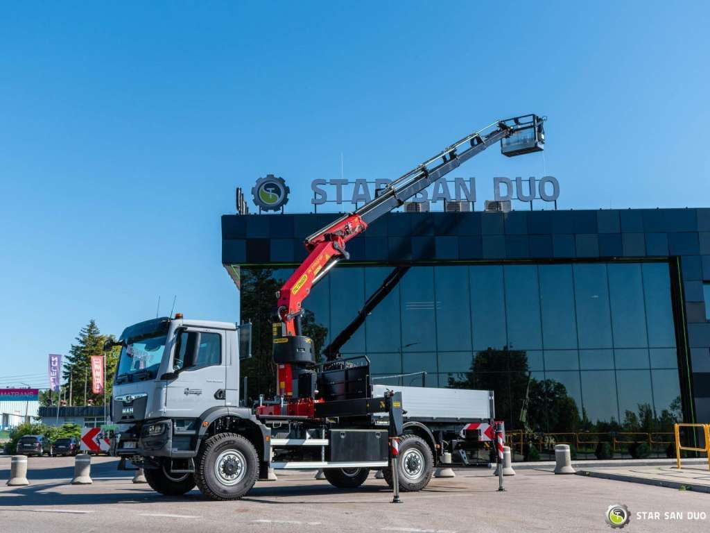 MAN TGM 18.320 4x4 PALFINGER PK 27002 Basket NEW ! - Truk derek: gambar 1 MAN TGM 18.320 4x4 PALFINGER PK 27002 Basket NEW ! - Truk derek: gambar 1