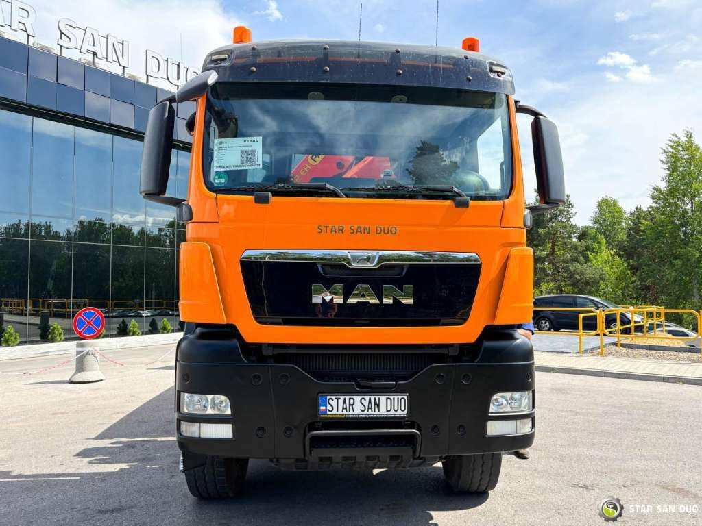 MAN TGS 18.480 4x4 PALFINGER PK 22002 Crane Kipper - Truk derek: gambar 3 MAN TGS 18.480 4x4 PALFINGER PK 22002 Crane Kipper - Truk derek: gambar 3
