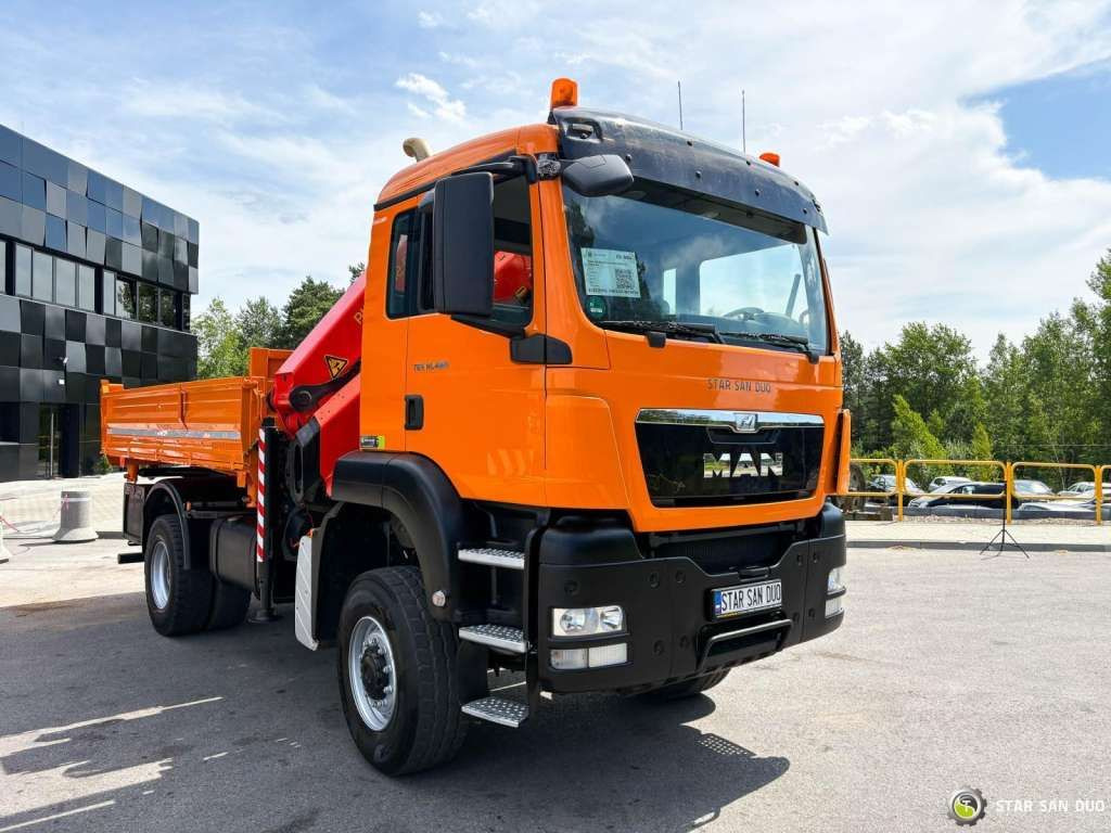MAN TGS 18.480 4x4 PALFINGER PK 22002 Crane Kipper - Truk jungkit: gambar 5 MAN TGS 18.480 4x4 PALFINGER PK 22002 Crane Kipper - Truk jungkit: gambar 5