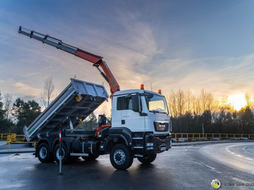 MAN TGS 26.360 6x6 PALFINGER PK 18001 EH Crane Kipe - Truk jungkit: gambar 5 MAN TGS 26.360 6x6 PALFINGER PK 18001 EH Crane Kipe - Truk jungkit: gambar 5