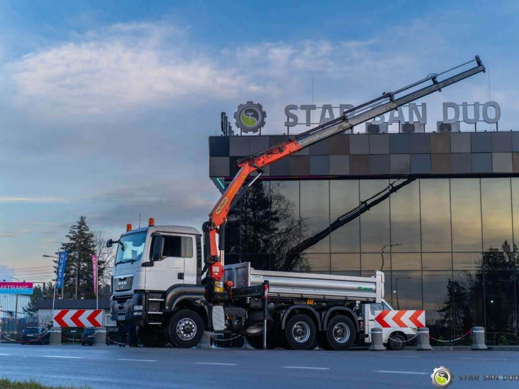 MAN TGS 26.360 6x6 PALFINGER PK 18001 EH Crane Kipe - Truk derek: gambar 3 MAN TGS 26.360 6x6 PALFINGER PK 18001 EH Crane Kipe - Truk derek: gambar 3