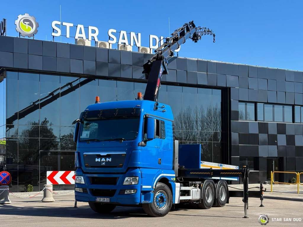 MAN TGS 33.480 6x4 HIAB 377E-5 HIPRO Crane - Truk derek: gambar 4 MAN TGS 33.480 6x4 HIAB 377E-5 HIPRO Crane - Truk derek: gambar 4