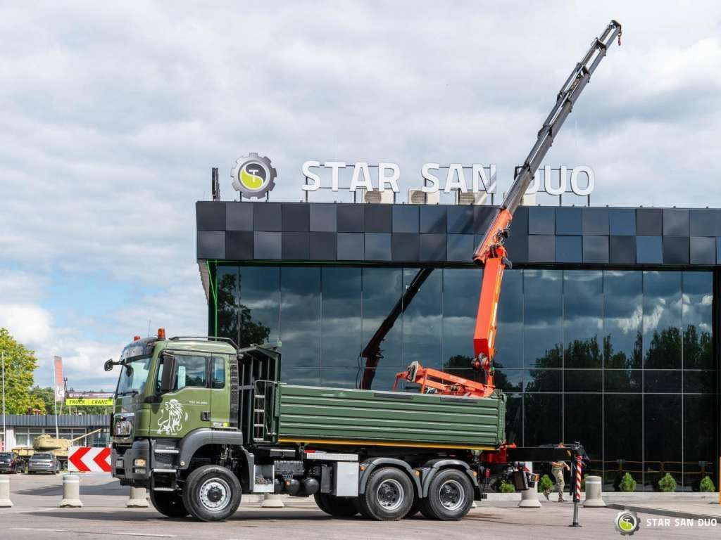 MAN TGS 35.480 PALFINGER PK 20002 HDS Grapple Tippe - Truk jungkit: gambar 3 MAN TGS 35.480 PALFINGER PK 20002 HDS Grapple Tippe - Truk jungkit: gambar 3