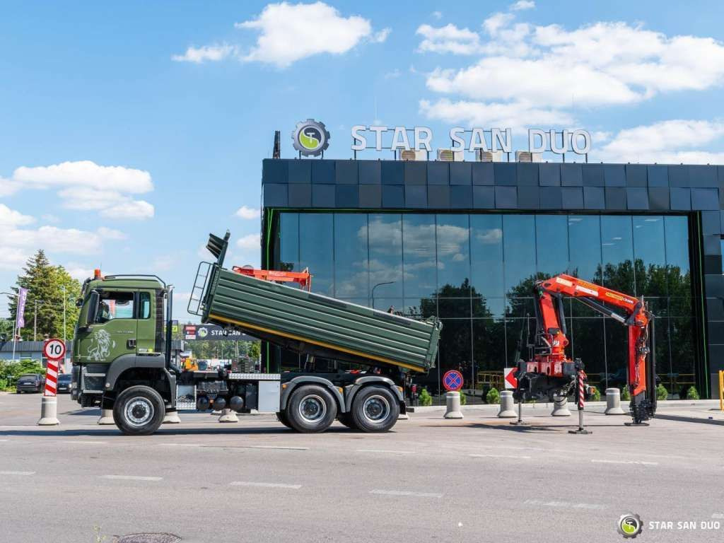 MAN TGS 35.480 PALFINGER PK 20002 HDS Grapple Tippe - Truk jungkit: gambar 4 MAN TGS 35.480 PALFINGER PK 20002 HDS Grapple Tippe - Truk jungkit: gambar 4