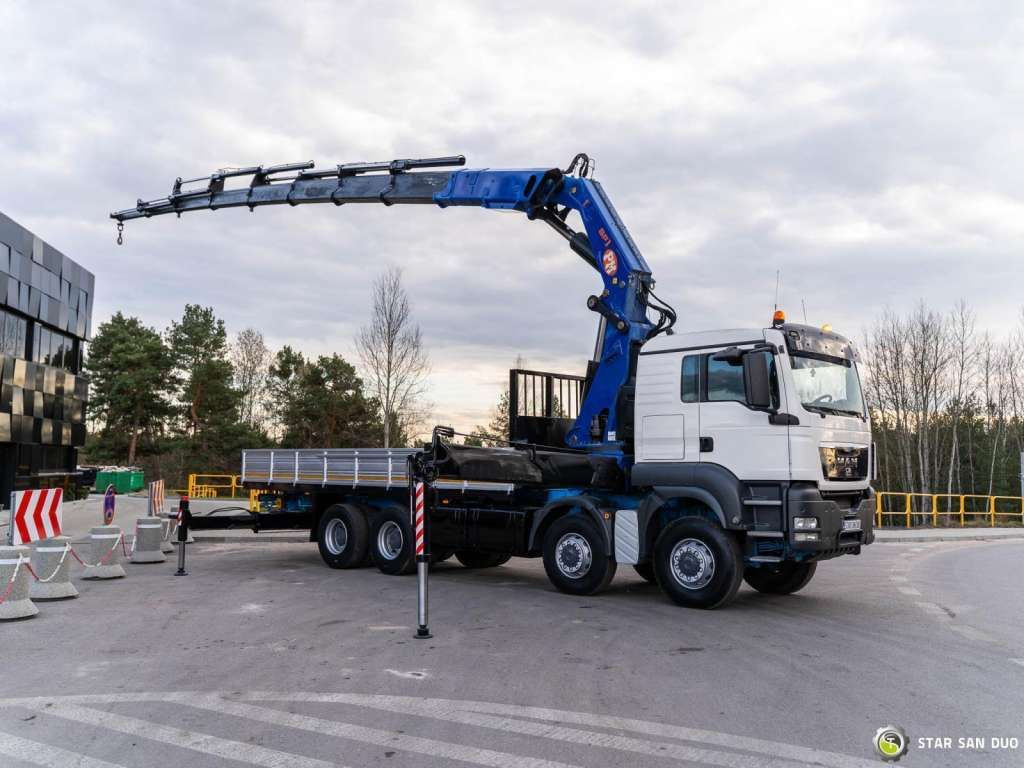 MAN TGS 41.480 8x8 PM 85SP HDS Crane - Truk derek: gambar 2 MAN TGS 41.480 8x8 PM 85SP HDS Crane - Truk derek: gambar 2