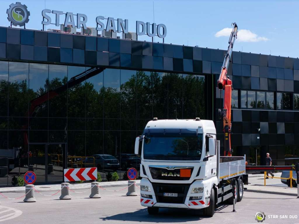 MAN TGX 26.480 6x2 PALFINGER PK 33002 EH Crane Winc - Truk derek: gambar 1 MAN TGX 26.480 6x2 PALFINGER PK 33002 EH Crane Winc - Truk derek: gambar 1