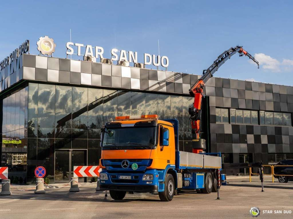 Mercedes-Benz ACTROS 2541 6x2 Palfinger PK 34002 Crane Winch - Truk derek: gambar 1 Mercedes-Benz ACTROS 2541 6x2 Palfinger PK 34002 Crane Winch - Truk derek: gambar 1