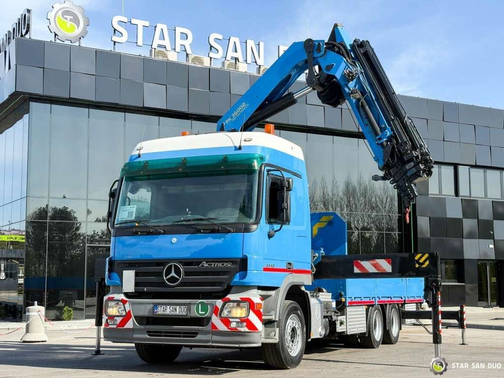 Mercedes-Benz ACTROS 2646L 6x4 PALFINGER 36002 Crane Winch - Truk derek: gambar 3 Mercedes-Benz ACTROS 2646L 6x4 PALFINGER 36002 Crane Winch - Truk derek: gambar 3