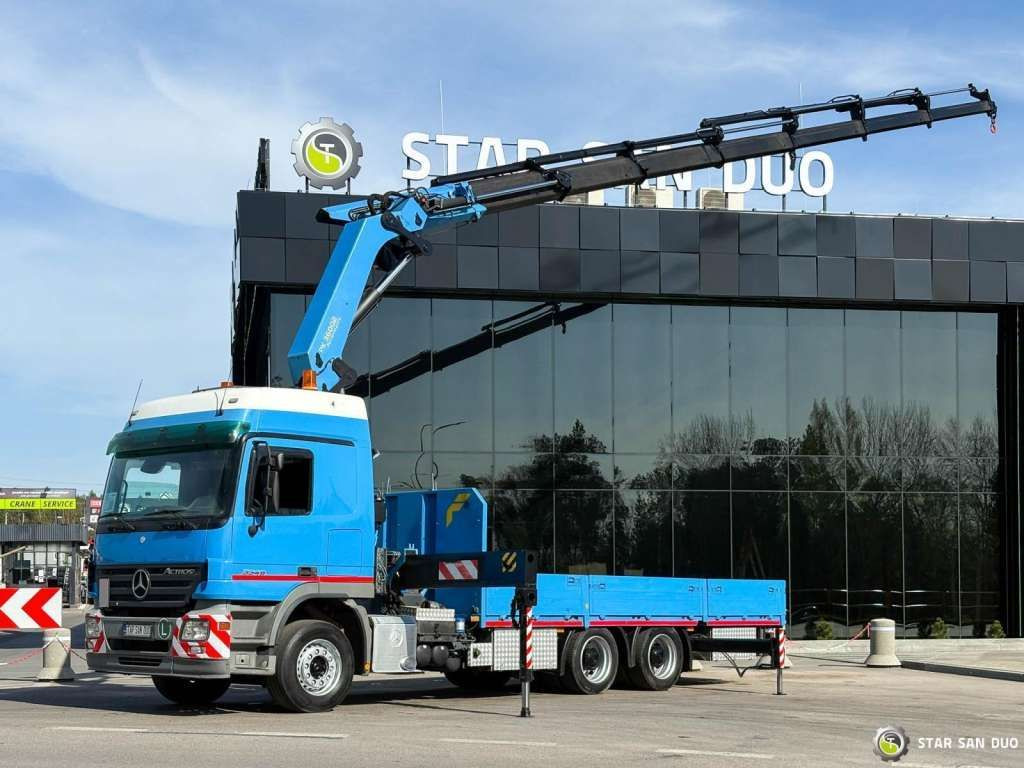 Mercedes-Benz ACTROS 2646L 6x4 PALFINGER 36002 Crane Winch - Truk derek: gambar 1 Mercedes-Benz ACTROS 2646L 6x4 PALFINGER 36002 Crane Winch - Truk derek: gambar 1