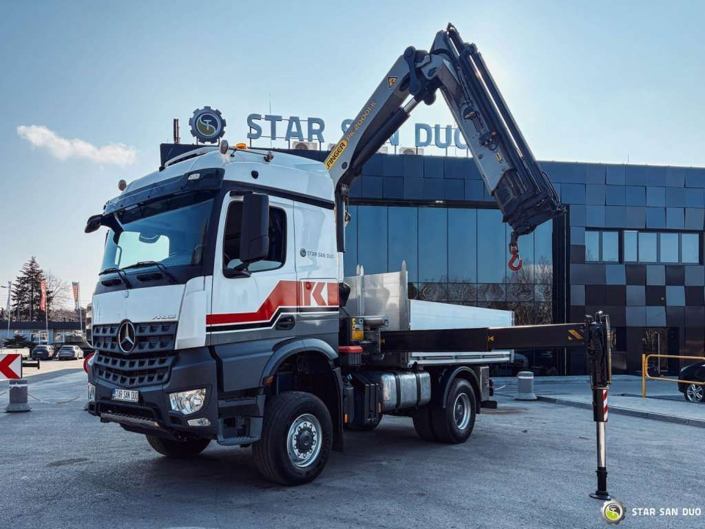Mercedes-Benz AROCS 1851 4x4 PALFINGER PK 20002 Crane Kran - Truk derek: gambar 4 Mercedes-Benz AROCS 1851 4x4 PALFINGER PK 20002 Crane Kran - Truk derek: gambar 4