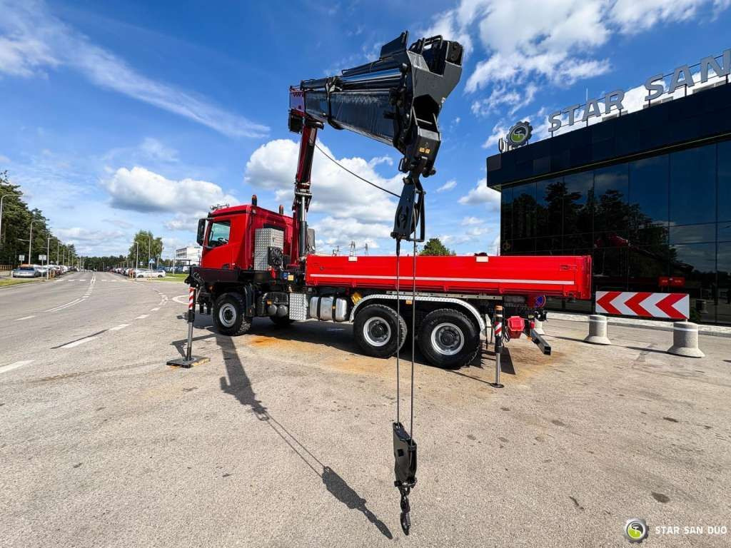 Mercedes-Benz AROCS 3345 6x6 HMF 3220 Winch Crane tipper - Truk derek: gambar 4 Mercedes-Benz AROCS 3345 6x6 HMF 3220 Winch Crane tipper - Truk derek: gambar 4