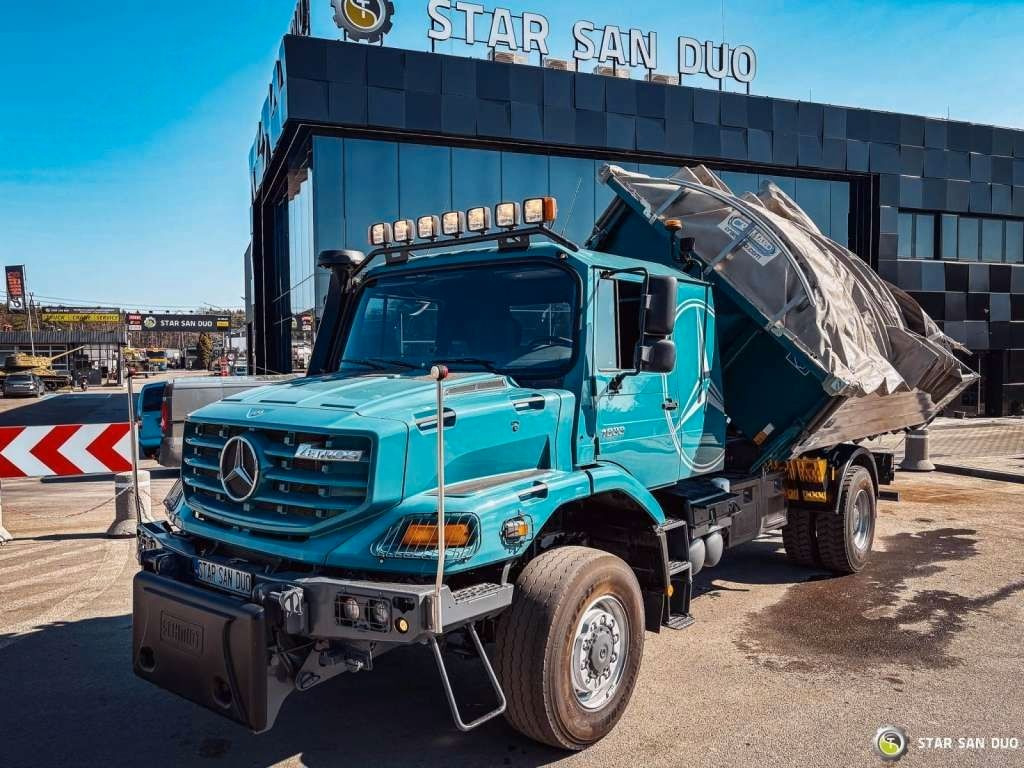 Mercedes-Benz Zetros 1833 4x4 Kipper Camper Chassis - Truk sasis: gambar 4 Mercedes-Benz Zetros 1833 4x4 Kipper Camper Chassis - Truk sasis: gambar 4
