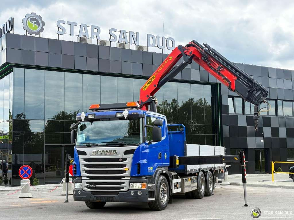 Scania G440 6x2 PALFINGER PK 34002SH Crane Kran - Truk derek: gambar 2 Scania G440 6x2 PALFINGER PK 34002SH Crane Kran - Truk derek: gambar 2