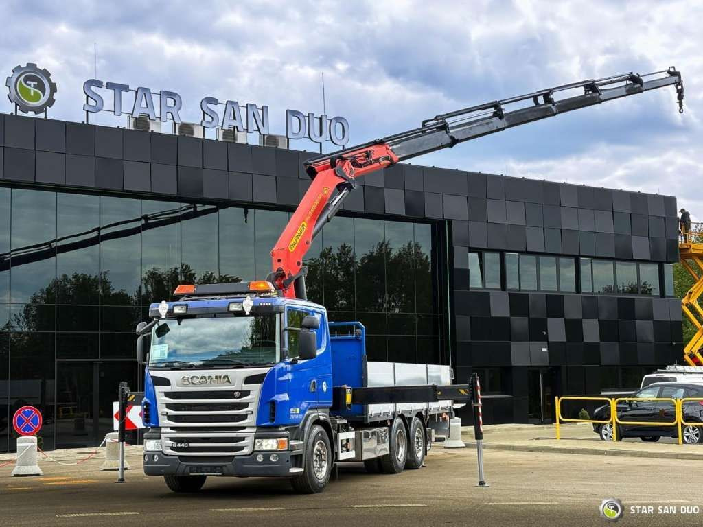 Scania G440 6x2 PALFINGER PK 34002SH Crane Kran - Truk derek: gambar 1 Scania G440 6x2 PALFINGER PK 34002SH Crane Kran - Truk derek: gambar 1