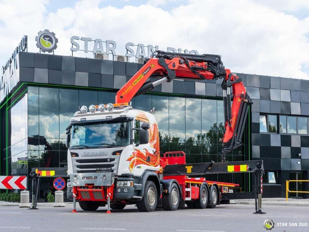 Scania G450 8x2 PALFINGER PK 85002 Fly Jib Winch - Truk derek: gambar 5 Scania G450 8x2 PALFINGER PK 85002 Fly Jib Winch - Truk derek: gambar 5