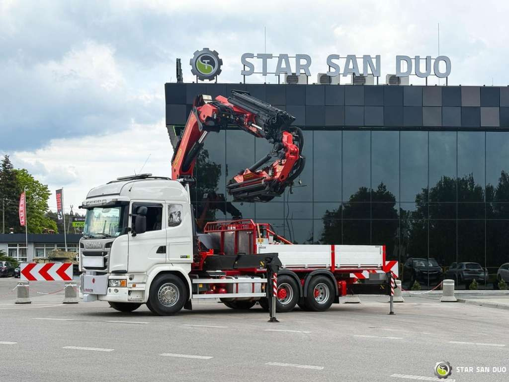 Scania G490 6x2 Palfinger PK 53002 SH Fly Jib Basket - Truk derek: gambar 1 Scania G490 6x2 Palfinger PK 53002 SH Fly Jib Basket - Truk derek: gambar 1