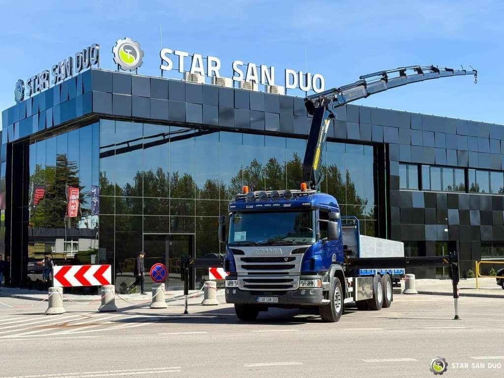 Scania P410 6x2 Palfinger PK 26002 EH Crane - Truk derek: gambar 1 Scania P410 6x2 Palfinger PK 26002 EH Crane - Truk derek: gambar 1