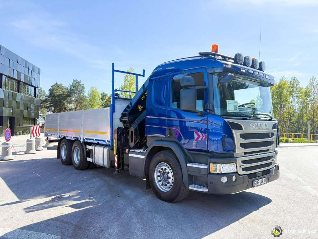 Truk derek Scania  P410 6x2 Palfinger PK 26002 EH Crane: gambar 8