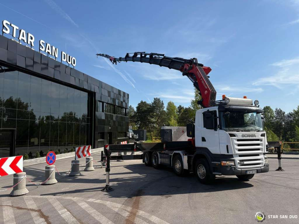 Scania R420 8x4 FASSI F1300 AXP Crane FLY JIB Euro 4 - Truk derek: gambar 2 Scania R420 8x4 FASSI F1300 AXP Crane FLY JIB Euro 4 - Truk derek: gambar 2