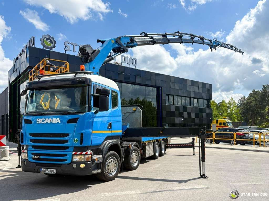 Scania R440 8x4 Palfinger PK50002 FLY JIB Crane Winch - Truk derek: gambar 3 Scania R440 8x4 Palfinger PK50002 FLY JIB Crane Winch - Truk derek: gambar 3